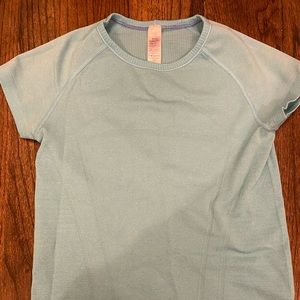 light blue ivivva top